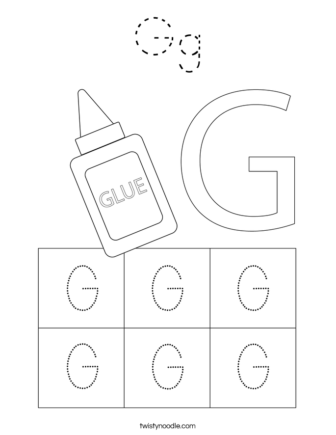 Gg Coloring Page