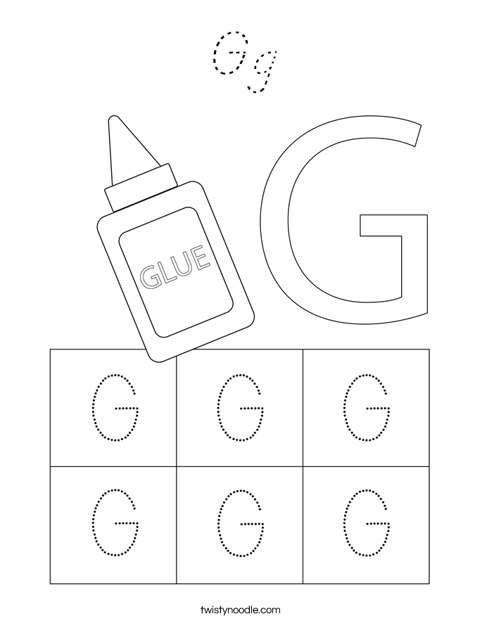 Gg Coloring Page