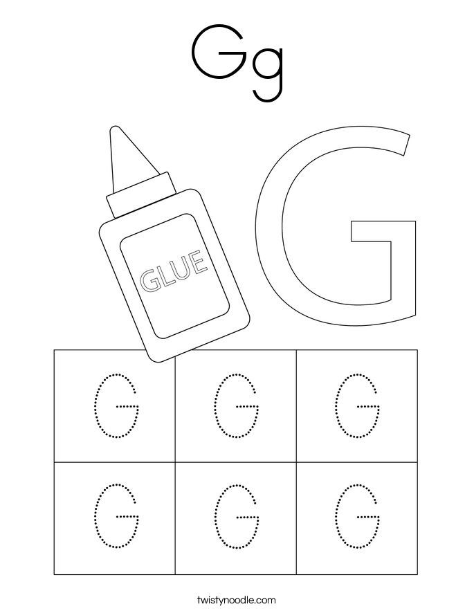 Gg Coloring Page