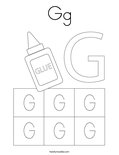 Gg Coloring Page