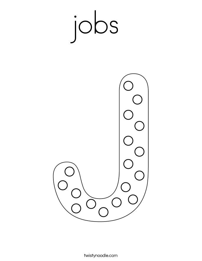 jobs Coloring Page