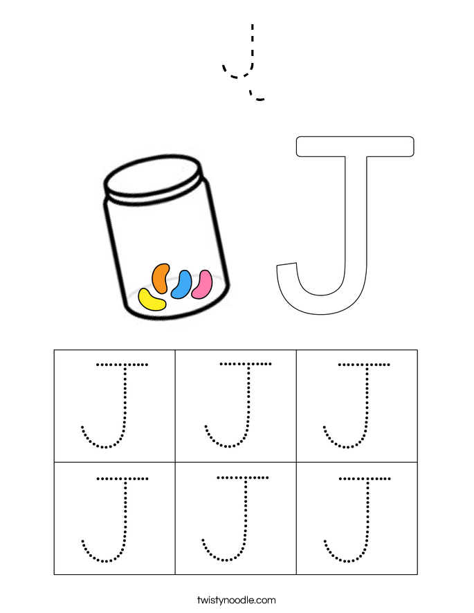 Jj Coloring Page