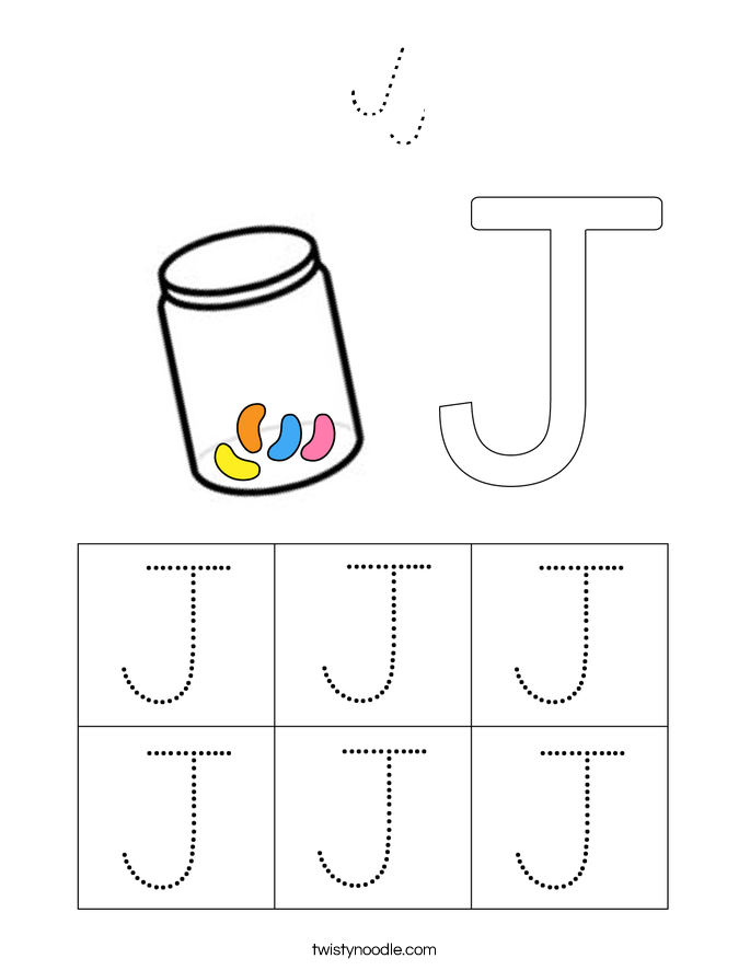 Jj Coloring Page