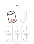 Jj Coloring Page