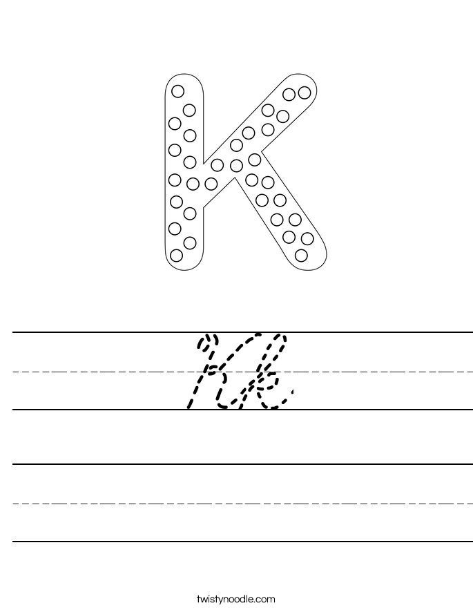 Kk Worksheet