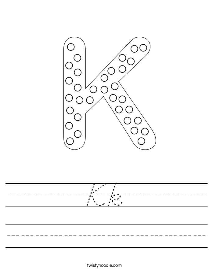 Kk Worksheet