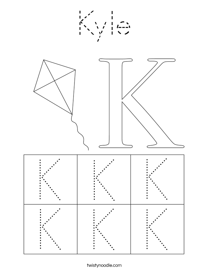 Kyle Coloring Page