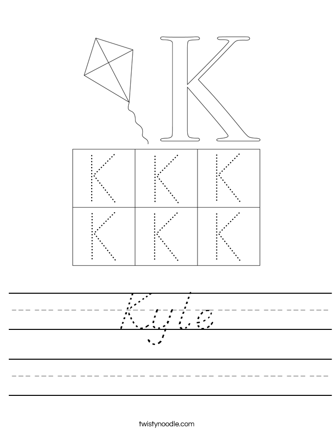 Kyle Worksheet