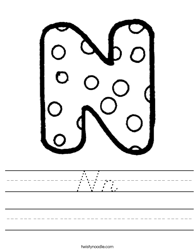 Nn Worksheet