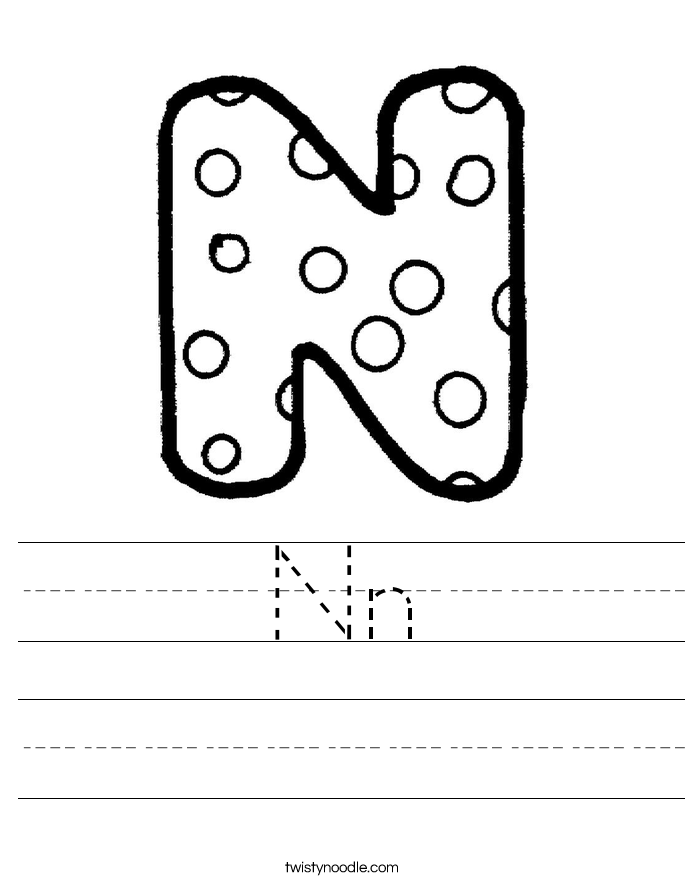 Nn Worksheet