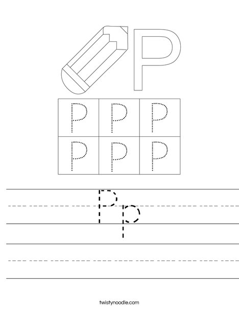 Pp Worksheet - Twisty Noodle