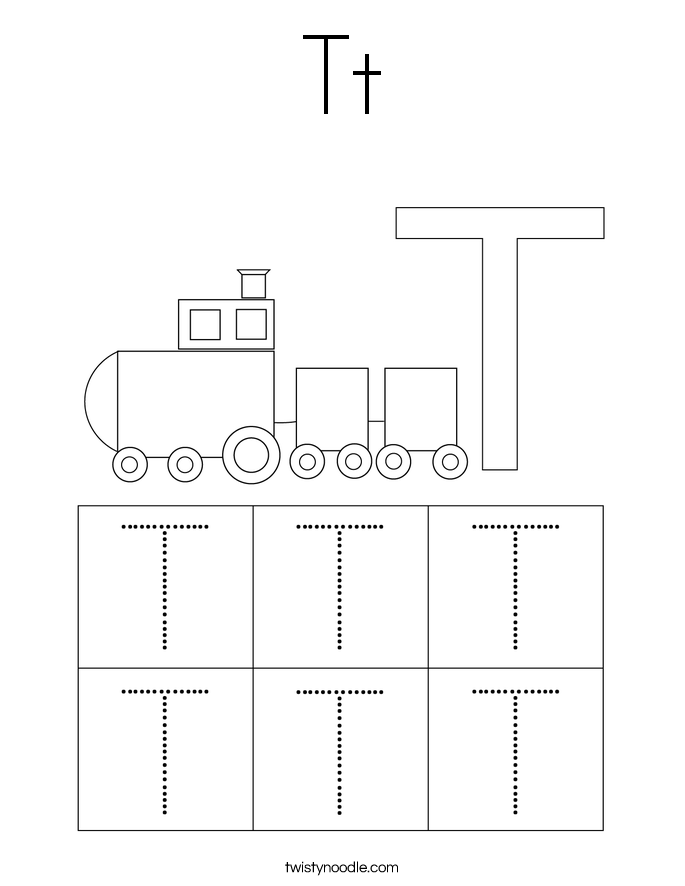 Tt Coloring Page