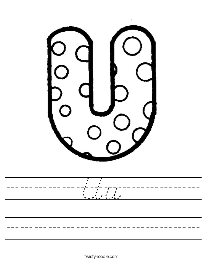 Uu Worksheet