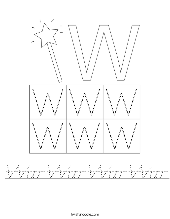 Ww Ww Ww Ww Worksheet