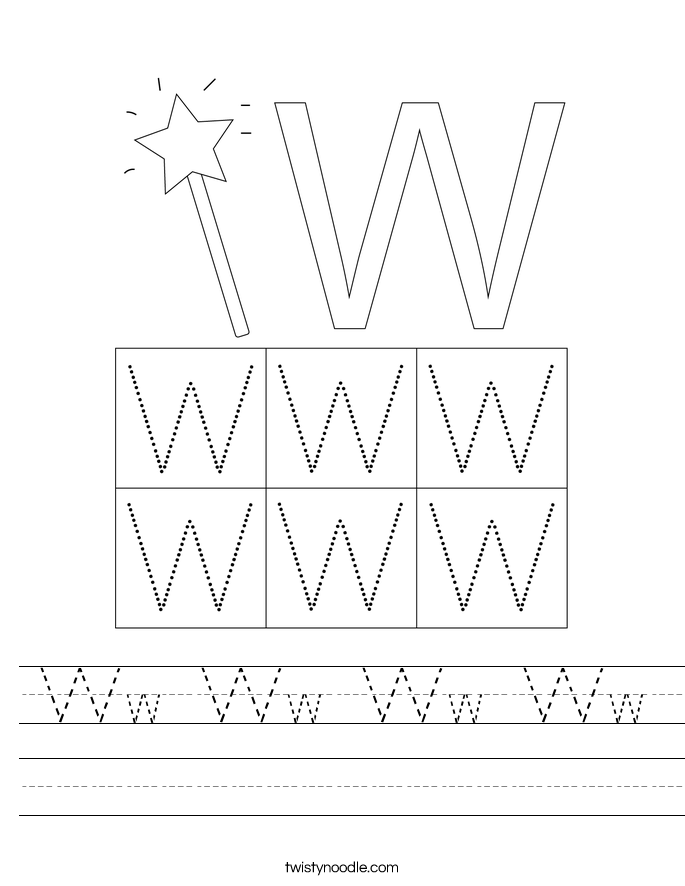 Ww Ww Ww Ww Worksheet