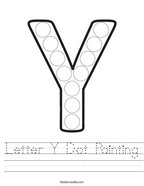 letter y worksheets twisty noodle