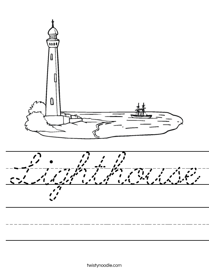 Lighthouse Worksheet