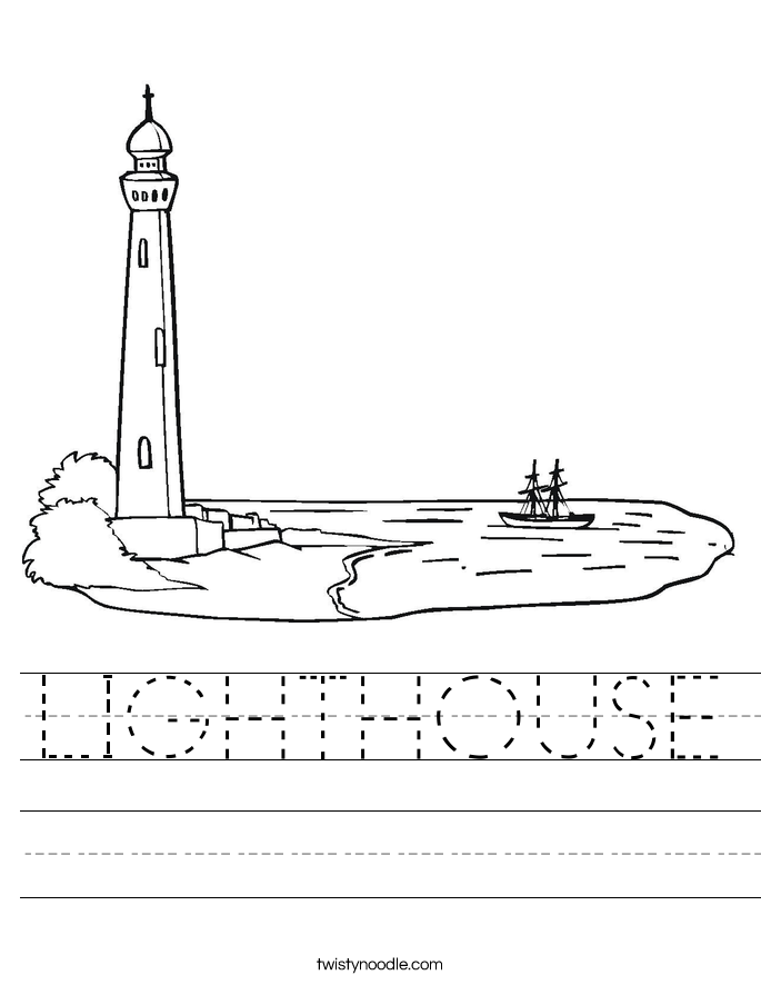 LIGHTHOUSE Worksheet