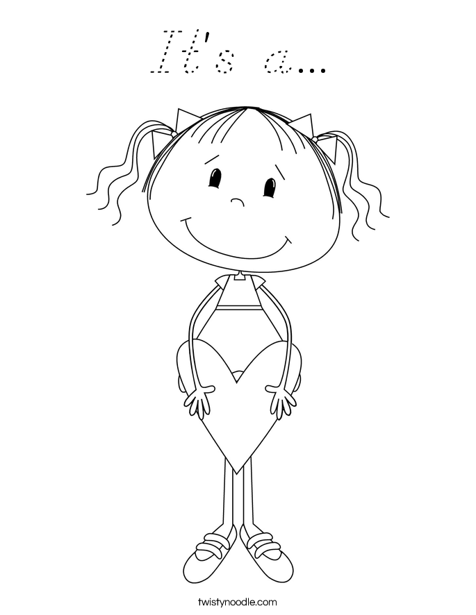 It's a... Coloring Page