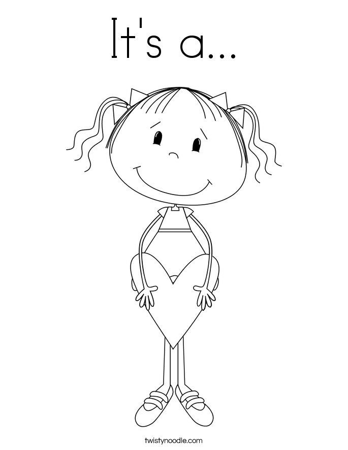 It's a... Coloring Page