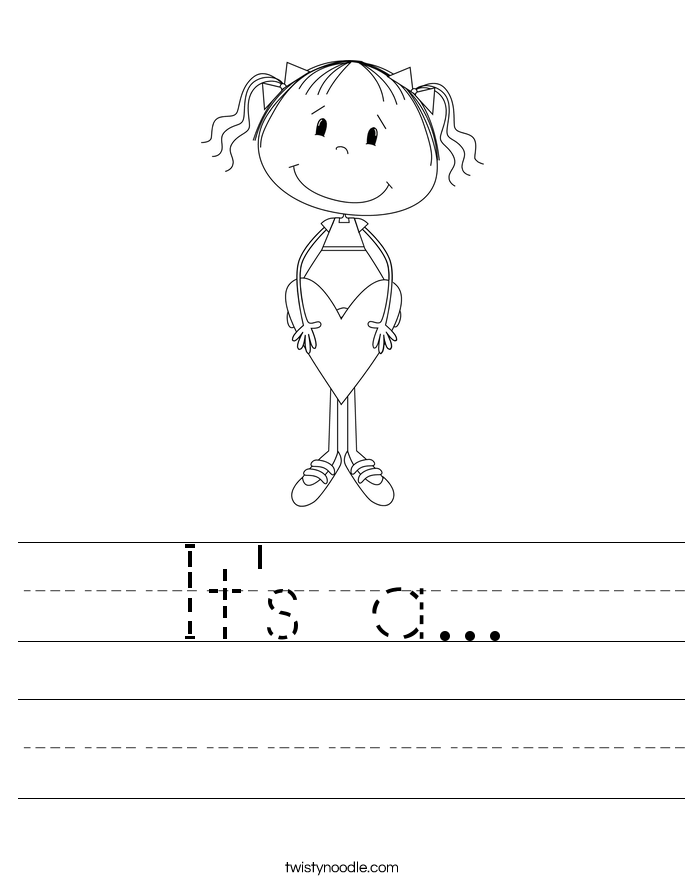 It's a... Worksheet