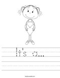 It's a... Worksheet