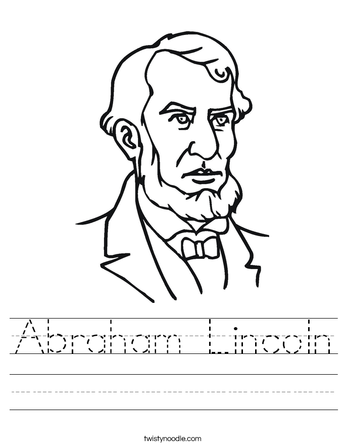 Printable Pictures Of Abraham Lincoln - Printable Word Searches