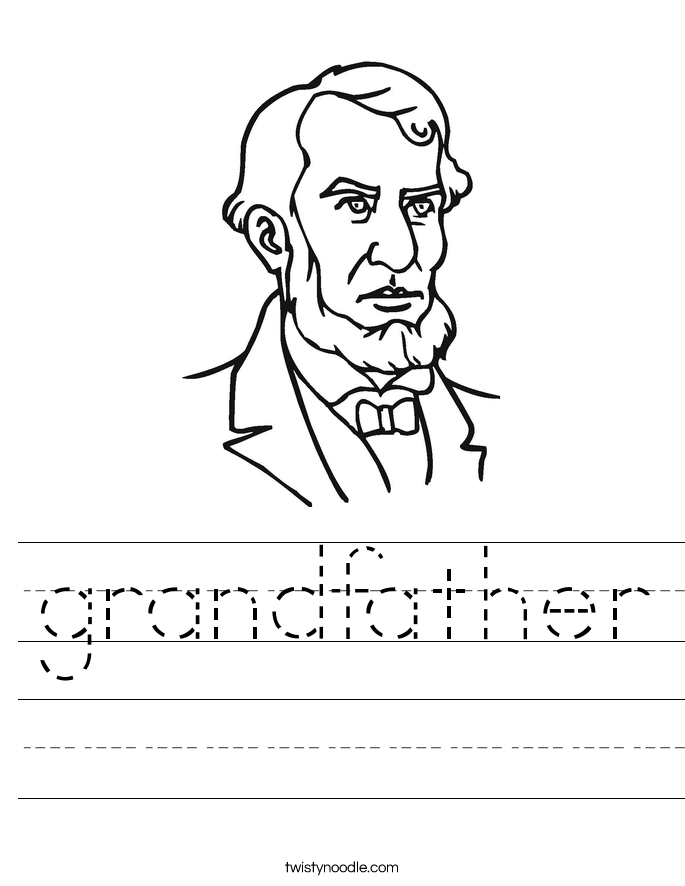 grandfather Worksheet