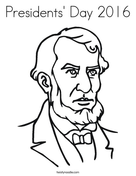Lincoln Coloring Page