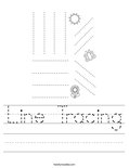 Line Tracing Worksheet