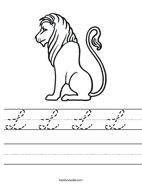 Truthful Lion Worksheet