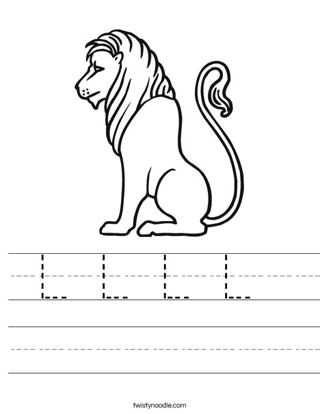 Truthful Lion Worksheet