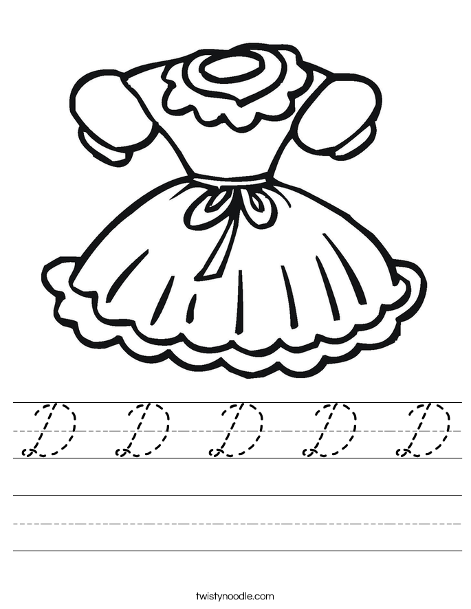 D D D D D Worksheet