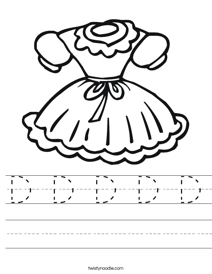 D D D D D Worksheet