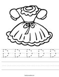 D D D D D Worksheet