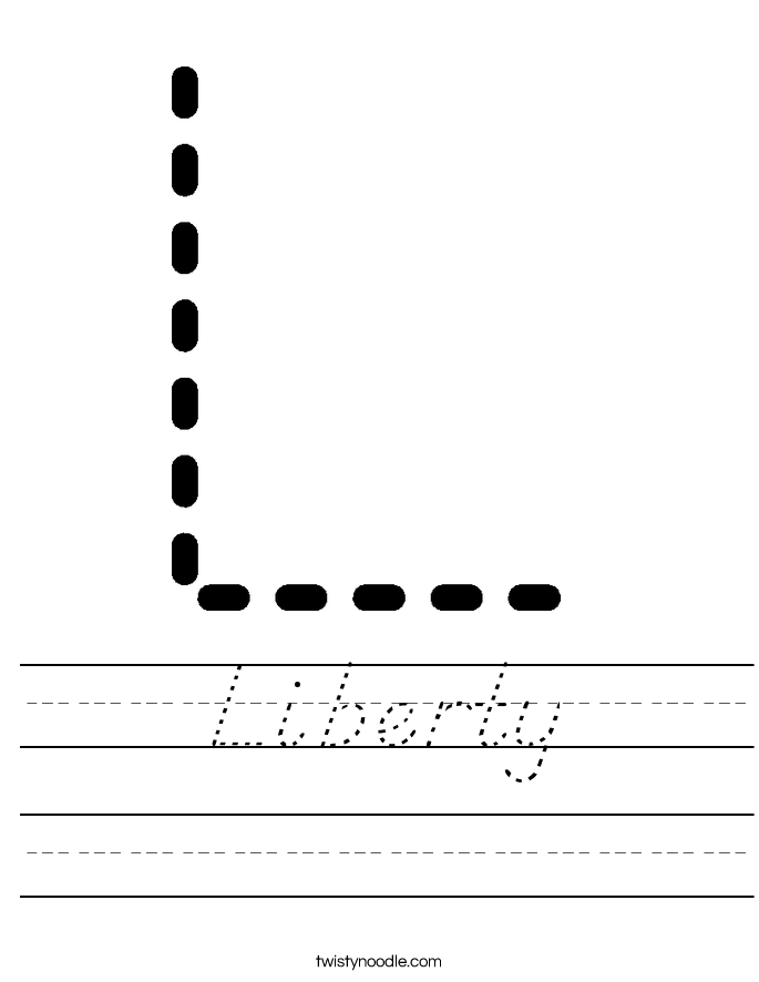 Liberty Worksheet