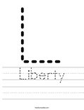 Liberty Worksheet