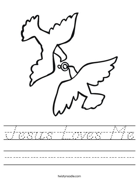 Love Birds and Ring Worksheet