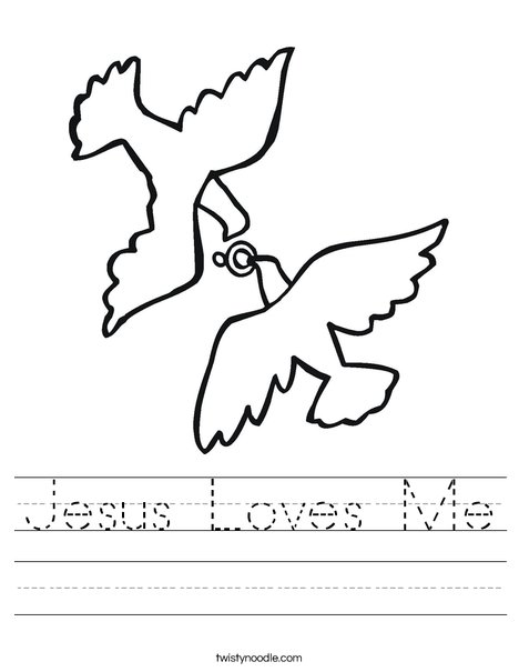 Love Birds and Ring Worksheet