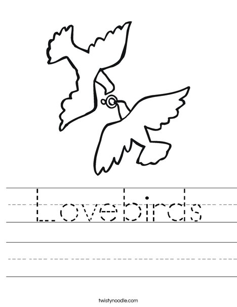 Lovebirds Worksheet