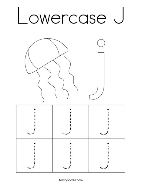 Lowercase j new arrivals
