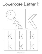 Download K is for koala Coloring Page - Twisty Noodle