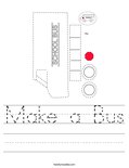 Make a Bus Worksheet