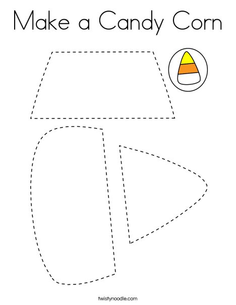 Make a Candy Corn Coloring Page - Twisty Noodle