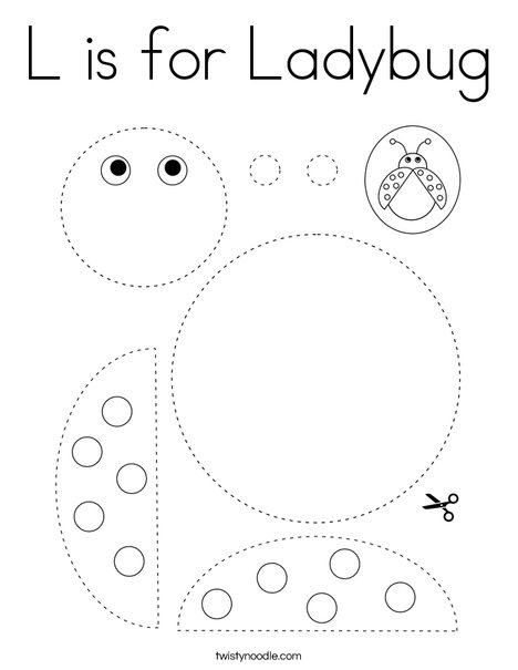 Make a Ladybug Coloring Page