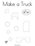 Make a Truck Coloring Page