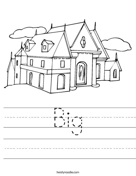Mansion Worksheet