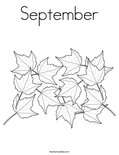 SeptemberColoring Page