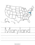 Maryland Worksheet