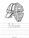 Mask Worksheet